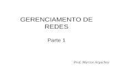 GERENCIAMENTO DE REDES Parte 1 Prof. Marcos Argachoy.