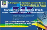 X Congresso Nacional Intermodal dos Transportadores de Carga X Congresso Nacional Intermodal dos Transportadores de Carga Rio de Janeiro - 19/08/09 CBC