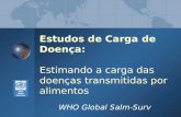 1 Estudos de Carga de Doença: Estimando a carga das doenças transmitidas por alimentos WHO Global Salm-Surv.