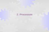1 2. Processos. 2 Conceito de Processo Processo Entidade activa, que corresponde a um programa em execução Cada processo tem um espaço de endereçamento.