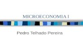MICROECONOMIA I Pedro Telhado Pereira. Maximização da utilidade. Solução intuitiva – Equilíbrio interior No equilíbrio interior com bens divisíveis e.