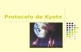 Protocolo de Kyoto. È um dos compromissos mais importante, sobre meio ambiente, acordados no mundo. Protocolo de um tratado internacional com compromissos.