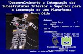 Desenvolvimento e Integração das Subestruturas Inferior e Superior para a Locomoção de uma Plataforma Humanóide Aveiro, 21 Julho de 2005 Autores: Nuno.