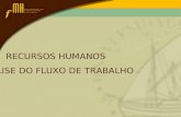 RECURSOS HUMANOS ANÁLISE DO FLUXO DE TRABALHO. Introdução Conceitos e definição Diagramas de fluxo de processos Gráficos de fluxo de processos Estudo.