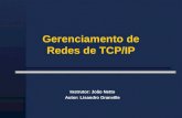 Gerenciamento de Redes de TCP/IP Instrutor: João Netto Autor: Lisandro Granville.