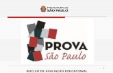 1 NÚCLEO DE AVALIAÇÃO EDUCACIONAL. abril-20092 PROVA SÃO PAULO - 2008 APRESENTAÇÃO DOS RESULTADOS NÚCLEO DE AVALIAÇÃO EDUCACIONAL - NAE.