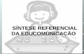 SÍNTESE REFERENCIAL DA EDUCOMUNICAÇÃO. Origens O termo educomunicación ocorre, inicialmente, em textos do uruguaio Mario Kaplún, para designar atividades.
