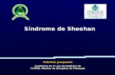 Fabrício Junqueira Acadêmico do 5º ano de Medicina da FCMMG, Monitor da Disciplina de Patologia Síndrome de Sheehan.