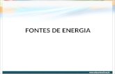 FONTES DE ENERGIA. Fontes de energia Capacidade de realizar trabalho Elementos determinantes para produzir e/ou multiplicar trabalho Os músculos O Sol.