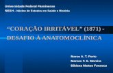 CORAÇÃO IRRITÁVEL (1871) - DESAFIO À ANATOMOCLÍNICA Marco A. T. Porto Marcos F. S. Moreira Bibiana Mattos Fonseca Universidade Federal Fluminense NESH.