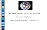 PROCESSAMENTO DIGITAL DE IMAGENS Princípios & Aplicações Paulo Roberto Girardello Franco, Ph.D.