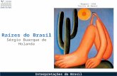 Interpretações do Brasil 'Abaporu'-1928 Tarsila do Amaral Raízes do Brasil Sérgio Buarque de Holanda.