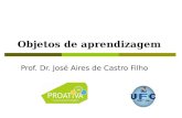 Objetos de aprendizagem Prof. Dr. José Aires de Castro Filho.