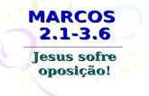 MARCOS 2.1-3.6 Jesus sofre oposição!. A CURA DE UM PARALÍTICO (2.1-12)