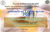 Instrumentação Inteligente Prof. Dr. Carlos Eduardo Cugnasca carlos.cugnasca@poli.usp.br Escola Politécnica da USP Depto. de Engenharia de Computação e.