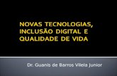 Dr. Guanis de Barros Vilela Junior. A história das civilizações e das tecnologias e a metáfora mitológica Prometeu: narra a entrega do fogo aos homens,
