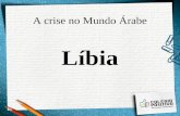 A crise no Mundo Árabe Líbia. GEOGRAFIA Localização: norte da África. Área: 1.775.500 km 2. Clima: árido subtropical (N) e tropical (S). Área de floresta: