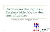 11:11 Circulação das águas – Regime hidrológico dos rios afluentes Carlos Ruberto Fragoso Júnior.