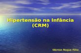 Hipertensão na Infância (CRM) Werton Roque Filho.