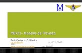 Prof. Carlos H. C. Ribeiro carlos@ita.brcarlos@ita.brtel. (012) 3947 5895 carloscarlossala 106 IEC MB751– Modelos de.