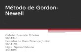 Método de Gordon-Newell Gabriel Resende Ribeiro 5654343 Leandro de Goes Proença Junior 5654194 Lígia Spano Nakano 4584890.