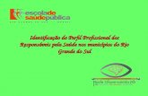 Identificação do Perfil Profissional dos Responsáveis pela Saúde nos municípios do Rio Grande do Sul.