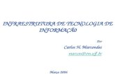 INFRAESTRUTURA DE TECNOLOGIA DE INFORMAÇÃ0 Por Carlos H. Marcondes marcon@vm.uff.br Março 2006.