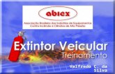 Valfredo C. da Silva. Programa Abiex Abiex O que é fogo ? O que é fogo ? Classes de fogo Classes de fogo Extintor veicular Extintor veicular Estatísticas.