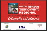 12 Missão da SEFA Realizar a Gestão Fazendária com Justiça Fiscal e Cidadania, contribuindo para o desenvolvimento econômico, social e ambiental do Estado.