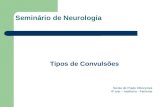 Seminário de Neurologia Tipos de Convulsões Nicole do Prado Olbrzymek 4º ano – medicina - Famema.