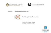 IQB201 – Bioquímica Básica I Purificação de Proteínas Joab Trajano Silva Instituto de Química/UFRJ.