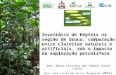Inventário de Répteis na região de Urucu, comparação entre clareiras naturais e artificiais, sob o impacto da exploração petrolífera Dra. Maria Cristina.