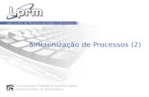 Sincronização de Processos (2). rgomes/so.htm Sistemas Operacionais LPRM/DI/UFES 2 Tipos de Soluções (cont.) Soluções de Hardware.