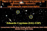Pares de quasares como traçadores de aglomerados distantes: confirmação espectroscópica Laerte Sodré, Natália Boris, Claudia Mendes de Oliveira (IAG-USP)