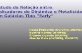 Estudo da Relação entre Indicadores de Dinâmica e Metalicidade em Galáxias Tipo Early Paulo Pellegrini (OV/UFRJ, ON/MCT) Beatriz Ramos (IF/UFRJ) Ricardo.