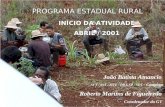 PROGRAMA ESTADUAL RURAL INÍCIO DA ATIVIDADE ABRIL / 2001 João Batista Amancio AFT / SST / MTE / DRT-SP / SDT - AFT / SST / MTE / DRT-SP / SDT - Campinas.
