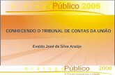 CONHECENDO O TRIBUNAL DE CONTAS DA UNIÃO DIÁLOGO PÚBLICO 2006 Evaldo José da Silva Araújo.