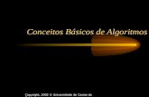Copyright, 2002 © Universidade de Caxias do Sul. Conceitos Básicos de Algoritmos.