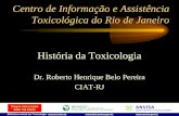 Disque-Intoxicação 0800 722 60011 Biblioteca virtual em Toxicologia: @anvisa.gov.br Centro de Informação e Assistência.
