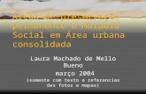 Áreas de preservação permanente e Moradia Social em Área urbana consolidada Laura Machado de Mello Bueno março 2004 (somente com texto e referencias das.