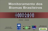 Brasília-DF Junho de 2011 2008 - 2009. Mapas de referência: Mapa de cobertura de terras do bioma (PROBIO ano-base 2002) + mapa de desmatamento de 2002-2008;