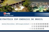 1 1 ESTRATÉGIA EDP-ENERGIAS DO BRASIL António Pita de Abreu – EDP Energias do Brasil.