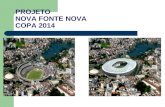 PROJETO NOVA FONTE NOVA COPA 2014. O Complexo da Fonte Nova, com área de terreno de 121.189 m², trata-se de um complexo urbanístico adjacente à área tombada.