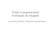 Visão Computacional Formação da Imagem lmarcos/courses/visao.