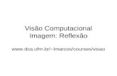 Visão Computacional Imagem: Reflexão lmarcos/courses/visao.