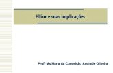 Flúor e suas implicações Profª Ms Maria da Conceição Andrade Oliveira.