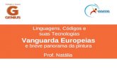 Linguagens, Códigos e suas Tecnologias Prof. Natália Vanguarda Europeias e breve panorama da pintura.
