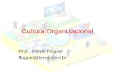 Cultura Organizacional Prof.: Flávio Foguel ffoguel@terra.com.br.