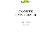 1 São Paulo 10/04/2001 COMITÊ EMV BRASIL. 2 Introdução EMV.