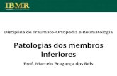 Disciplina de Traumato-Ortopedia e Reumatologia Patologias dos membros inferiores Prof. Marcelo Bragança dos Reis.